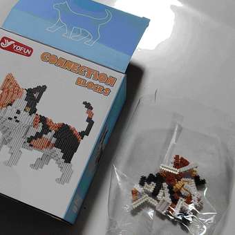 Конструктор Кот полосатый 644 дет.: отзыв пользователя Детский Мир