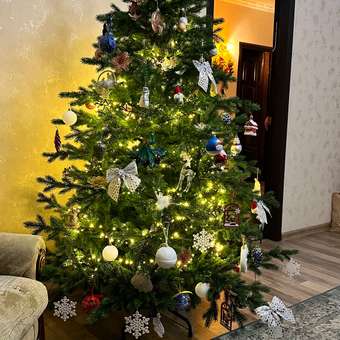 Ель искусственная Царь елка Астерия Премиум 3D 180 см: отзыв пользователя Детский Мир