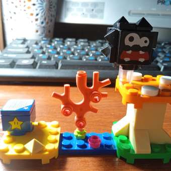 Конструктор LEGO Super Mario Лохматик и гриб-платформа 39 дет.: отзыв пользователя ДетМир
