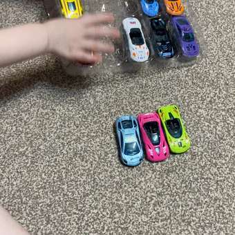 Игровой набор TrendToys металлические машинки 10шт: отзыв пользователя Детский Мир