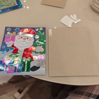 Набор для творчества Десятое королевство Декор Дед Мороз аппликация: отзыв пользователя Детский Мир