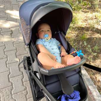 Коляска прогулочная Olsson Jazz Dark Blue синий: отзыв пользователя Детский Мир