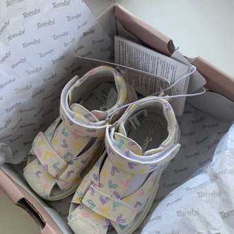 Сандалии Tombi: отзыв пользователя Детский Мир