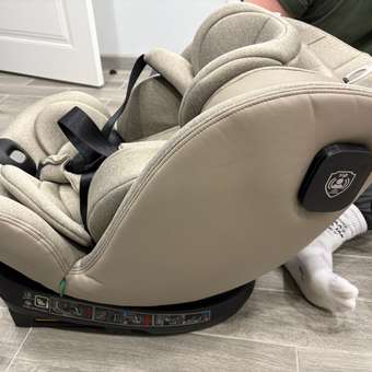 Автокресло Olsson Grow Up Beige Isofix 0+/1/2/3 (0-36 кг) бежевый: отзыв пользователя Детский Мир