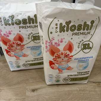 Трусики Kioshi Premium XL 60 шт.: отзыв пользователя Детский Мир