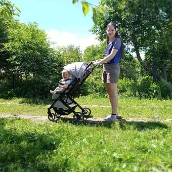 Коляска прогулочная Ining baby Rocket серый: отзыв пользователя Детский Мир