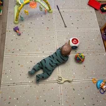 Детский складной коврик Happy Baby Stone 145 x 195 см: отзыв пользователя Детский Мир