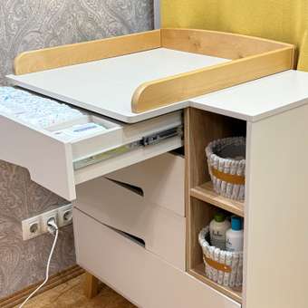 Комод пеленальный Rant Lago Pro (бежевый): отзыв пользователя Детский Мир