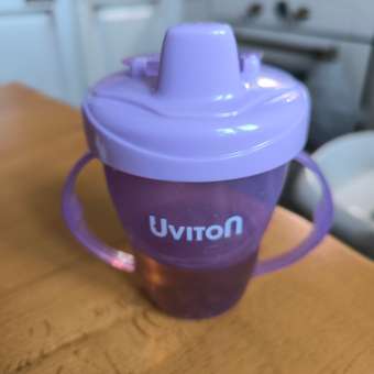 Поильник Uviton 240 мл в ассортименте: отзыв пользователя Детский Мир