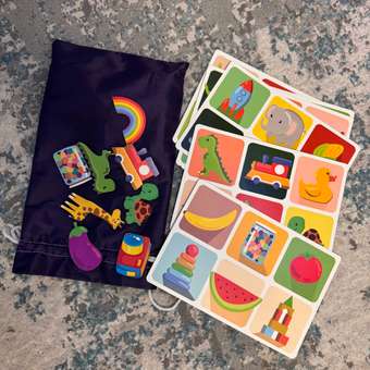 Настольная игра Baby Toys Лото Тактильное: отзыв пользователя ДетМир