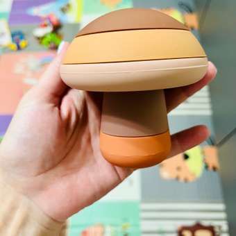 Игрушка AVK groups пирамидка Mushroom: отзыв пользователя Детский Мир