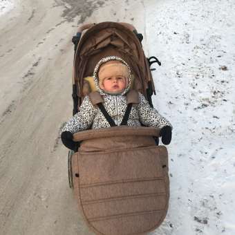 Коляска прогулочная Babyton Trio Sand бежевый: отзыв пользователя Детский Мир