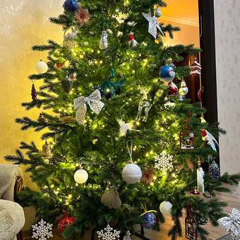 Ель искусственная Царь елка Астерия Премиум 3D 180 см: отзыв пользователя Детский Мир