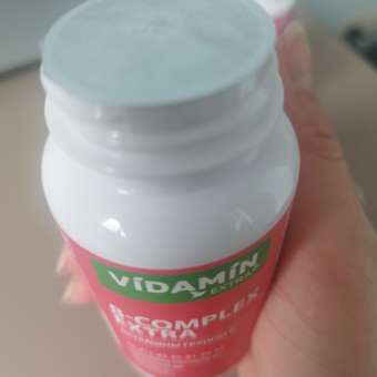 Комплекс витаминов группы В VIDAMIN EXTRA 60 капсул: отзыв пользователя Детский Мир