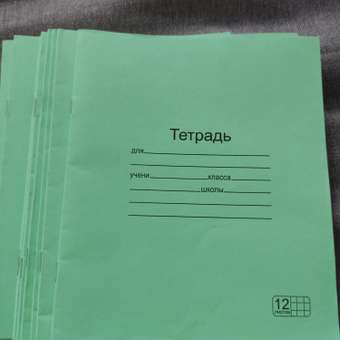 Тетрадь Маяк Канц крупная клетка 12 лист. 1 шт.: отзыв пользователя ДетМир