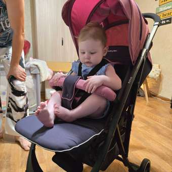 Коляска прогулочная Babyton Active Pink розовый: отзыв пользователя Детский Мир