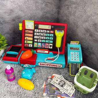 Игровой набор TrendToys Касса детская с продуктами 29 предм.: отзыв пользователя Детский Мир