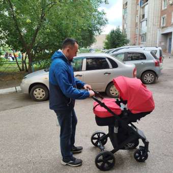 Коляска трансформер Sweet Baby Comfort black red: отзыв пользователя Детский Мир