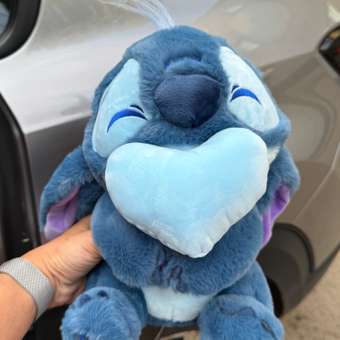 Игрушка мягкая Stitch син с сердц BZ-057: отзыв пользователя Детский Мир