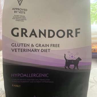 Корм для кошек GRANDORF VETERINARY с пищевой аллергией 2кг: отзыв пользователя. Зоомагазин Зоозавр