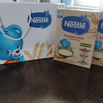 Каша Nestle овсяная безмолочная 200г: отзыв пользователя Детский Мир