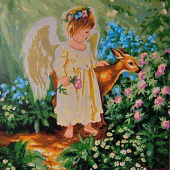 Картина по номерам Art sensation Ангел и оленёнок в ассортименте: отзыв пользователя Детский Мир