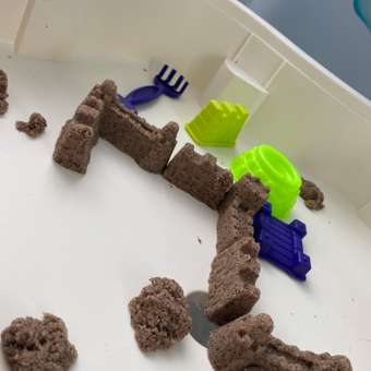 Кинетический песок Kinetic Sand: отзыв пользователя ДетМир