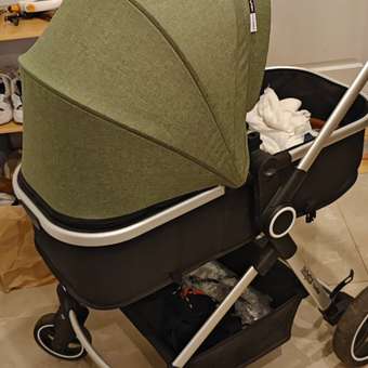 Коляска трансформер Babyton FlexiRide Black-Green: отзыв пользователя ДетМир