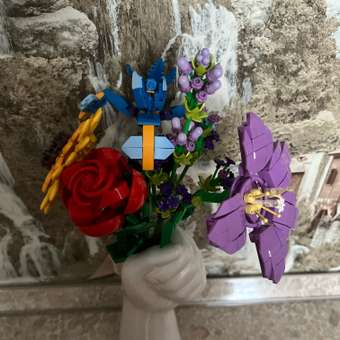 Конструктор Zuru Max Flowers (1 цветок) Серия 1 167 дет.: отзыв пользователя Детский Мир