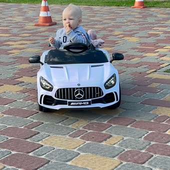 Электромобиль TOMMY Mercedes AMG GT MB-7 С пультом ДУ: отзыв пользователя Детский Мир
