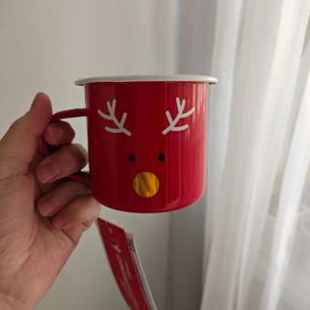 Новогодняя кружка FUTURINO Home Олень: отзыв пользователя Детский Мир