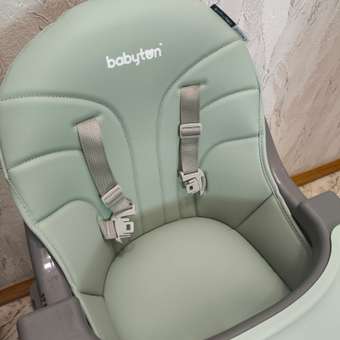 Стульчик для кормления Babyton Bueno Green-Grey зеленый: отзыв пользователя Детский Мир