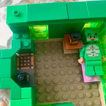 Конструктор LEGO Minecraft Черепаший пляжный домик 234 дет.: отзыв пользователя ДетМир