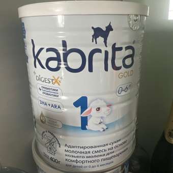 Смесь молочная Kabrita Gold 1 400г с 0месяцев: отзыв пользователя ДетМир