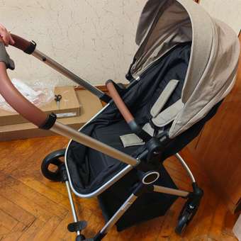 Коляска трансформер Babyton FlexiRide Black-Beige бежевый: отзыв пользователя Детский Мир