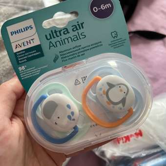 Пустышка Philips Avent силикон от 0 мес. 2 шт.: отзыв пользователя ДетМир