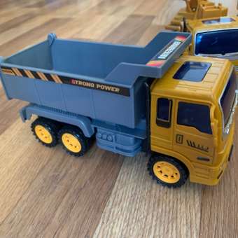 Самосвал TrendToys Строительные машинки набор: отзыв пользователя Детский Мир