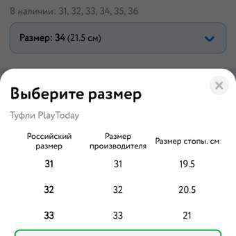 Туфли PlayToday: отзыв пользователя Детский Мир