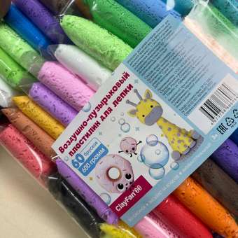 Пластилин ClayFan воздушный: отзыв пользователя Детский Мир