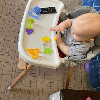 Стульчик для кормления Babyton Woody Grey трансформер: отзыв пользователя Детский Мир