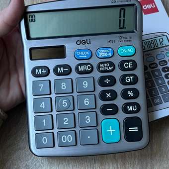 Калькулятор Deli: отзыв пользователя Детский Мир