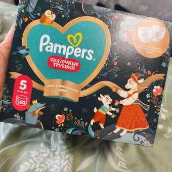 Трусики Pampers Pants Сказочные 5 (12-17 кг) 60 шт.: отзыв пользователя Детский Мир
