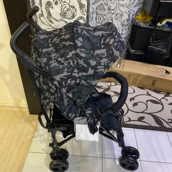 Коляска прогулочная Babyton Fashion Khaki Grey серый: отзыв пользователя Детский Мир