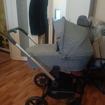 Коляска 3в1 MOWbaby Zoom new 3в1, silver grey серый: отзыв пользователя Детский Мир