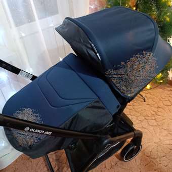 Коляска прогулочная Olsson Jazz Dark Blue синий: отзыв пользователя Детский Мир