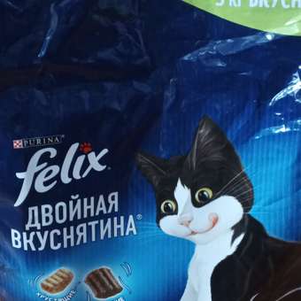 Корм для кошек Felix 3кг Двойная вкуснятина мясо: отзыв пользователя. Зоомагазин Зоозавр