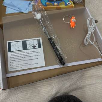 Планшет с маркерами MARLOW SHOP ночник: отзыв пользователя Детский Мир