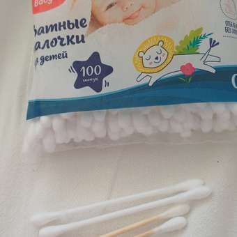 Ватные палочки BabyGo 100 шт.: отзыв пользователя Детский Мир