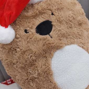 Новогодняя подушка FUTURINO Home Медвежонок: отзыв пользователя ДетМир