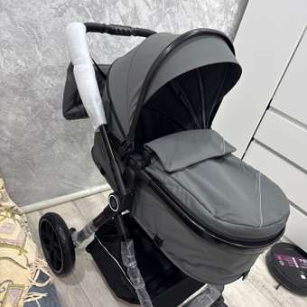 Коляска трансформер JOVOLA 3в1 Folk серый: отзыв пользователя Детский Мир